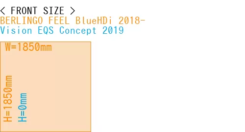#BERLINGO FEEL BlueHDi 2018- + Vision EQS Concept 2019